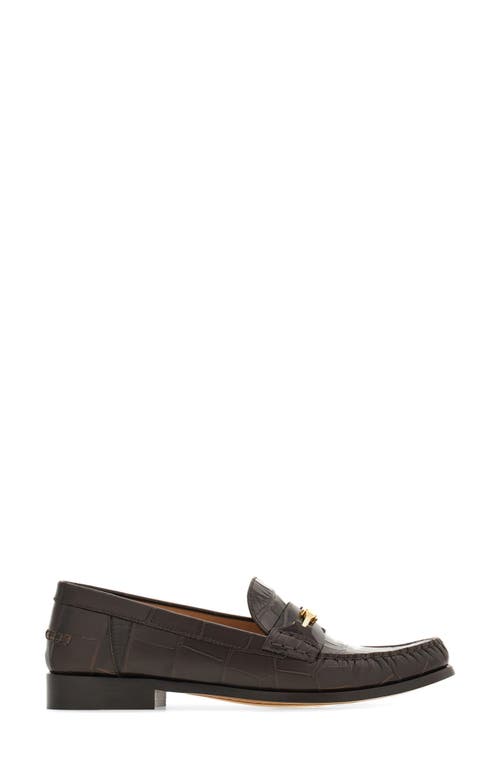 Ferragamo Harry Bit Loafer In Testa Di Moro