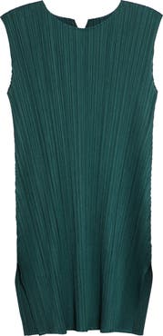 Pleats Please Issey Miyake Monthly Colors March Pleated Tunic Top