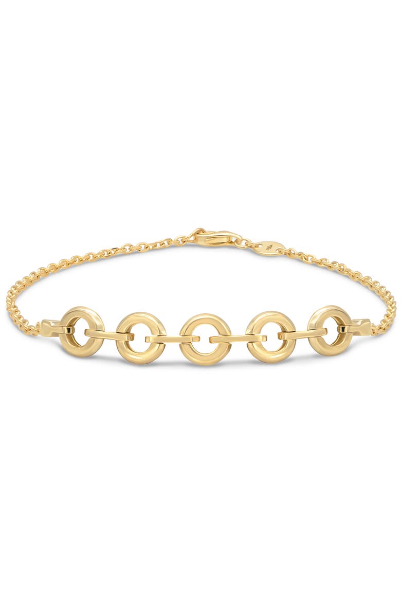 Cable Link Chain Bracelet in 14K Gold, Main, color, Yellow Gold