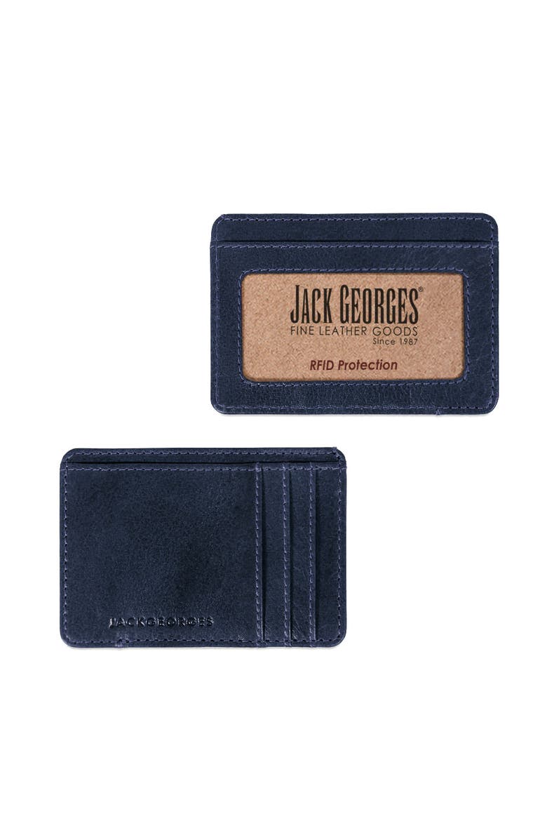 Voyager Slim Wallet "The Mitchell", Main, color, Navy