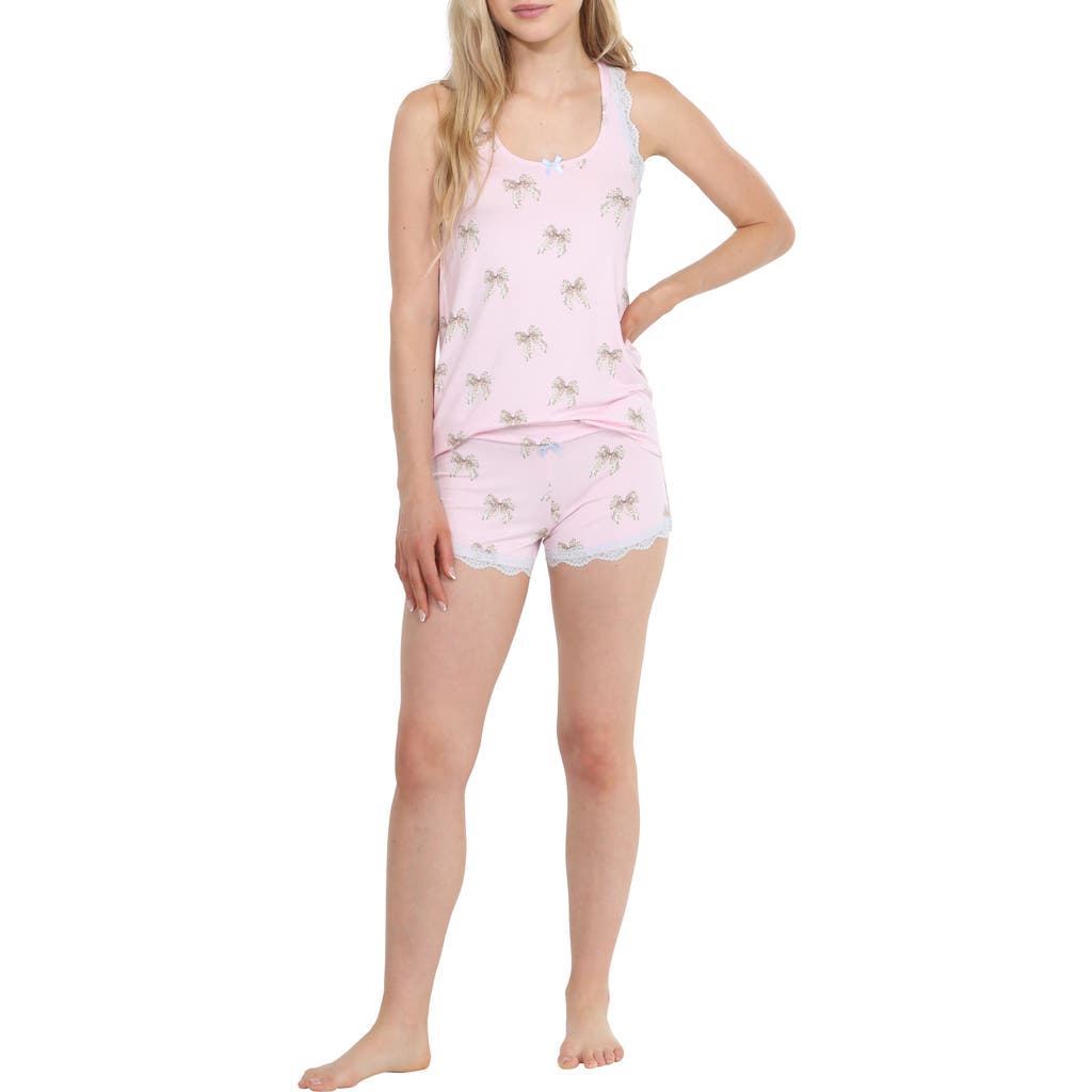 Honeydew All American Short Pajamas In Sweetheart Bows