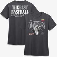 Nike Women's Nike  Anthracite Venezuela Baseball 2026 World Baseball Classic Champions Locker Room T-Shirt