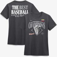 Nike Women's Nike  Anthracite Venezuela Baseball 2026 World Baseball Classic Champions Locker Room T-Shirt