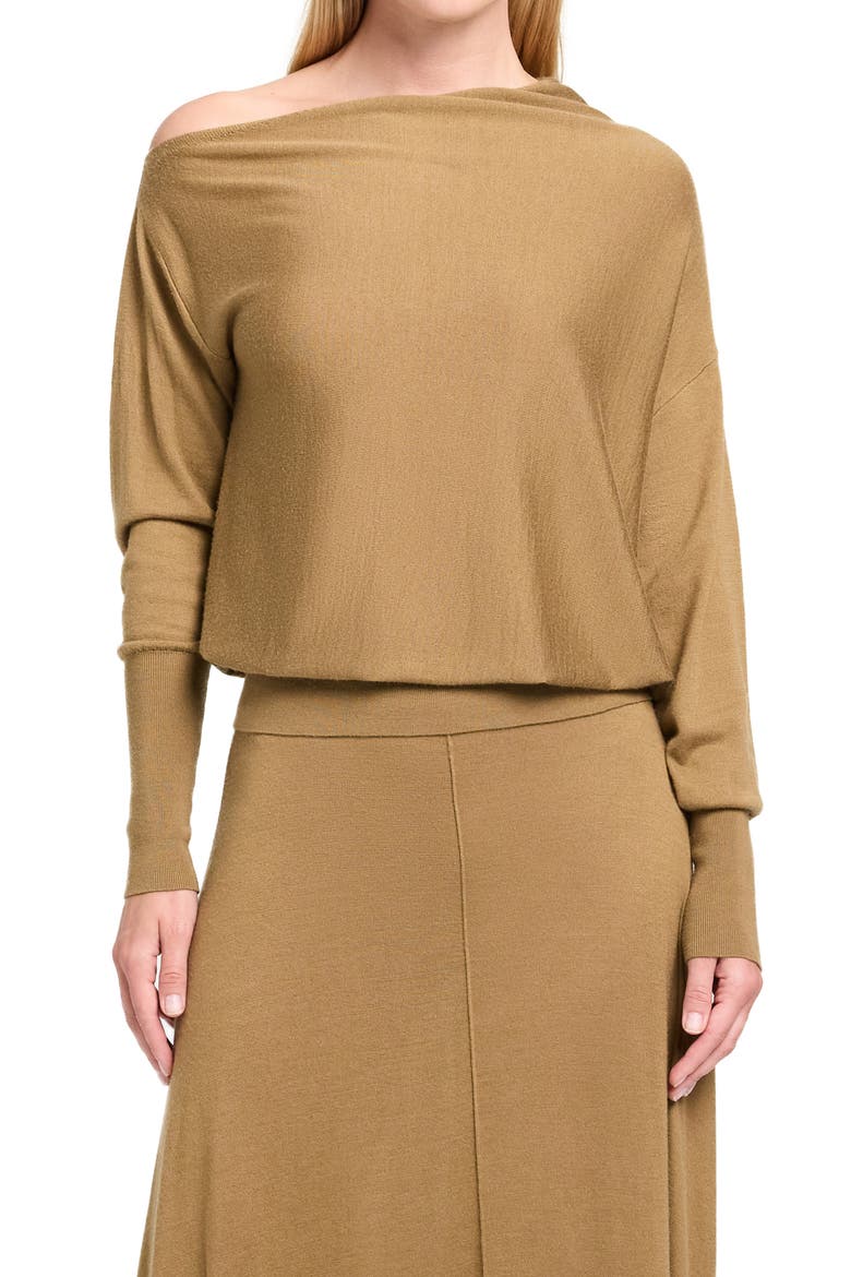 Cold Shoulder Top, Main, color, ERMINE
