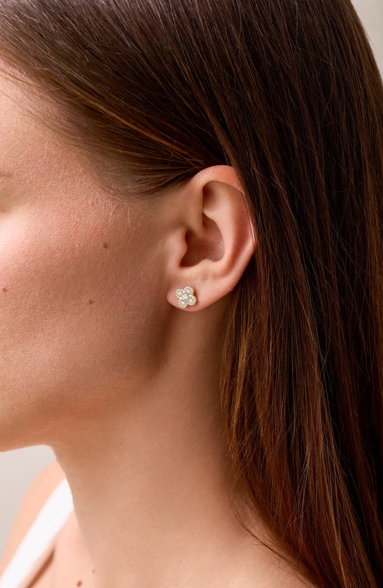 Bony Levy Mika Diamond Stud Earrings, Alternate, color, 18K Yellow Gold