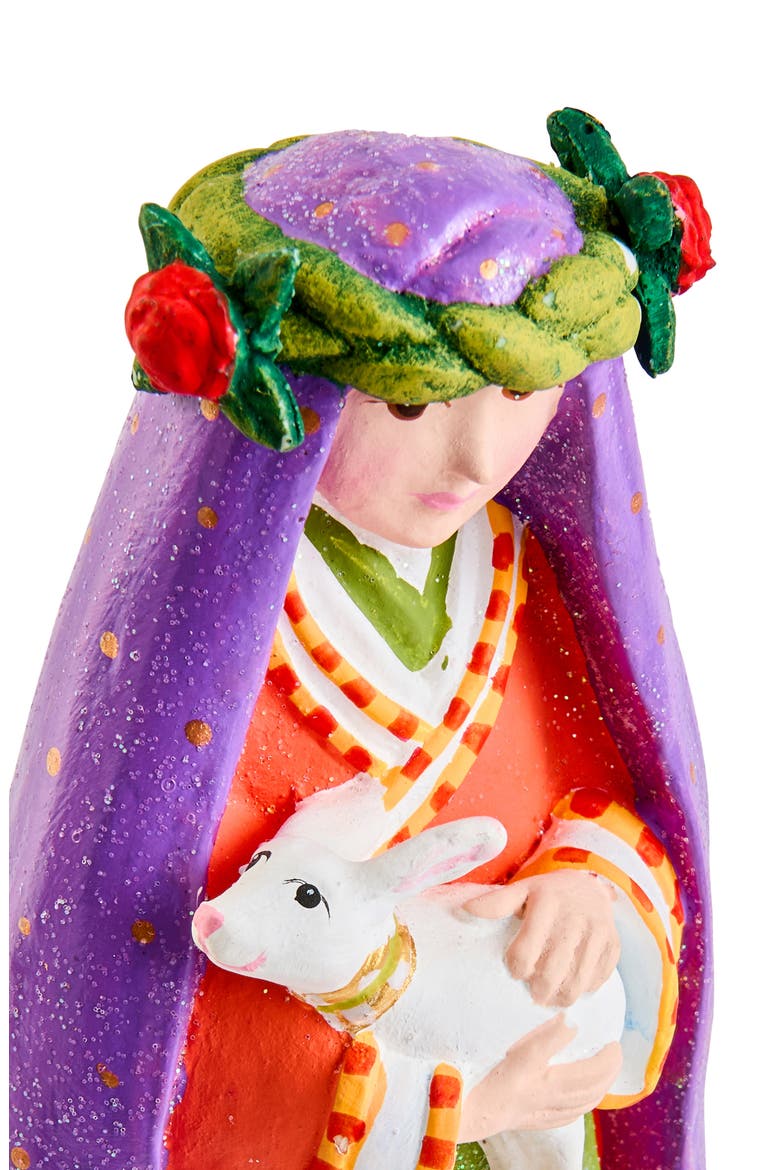 Patience Brewster Nativity Shepherdess Set of 3, Alternate, color, MULTI