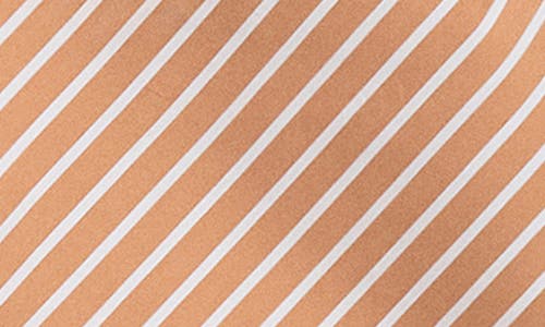 Mango Asymmetric Stripe Sleeveless Top In Pink
