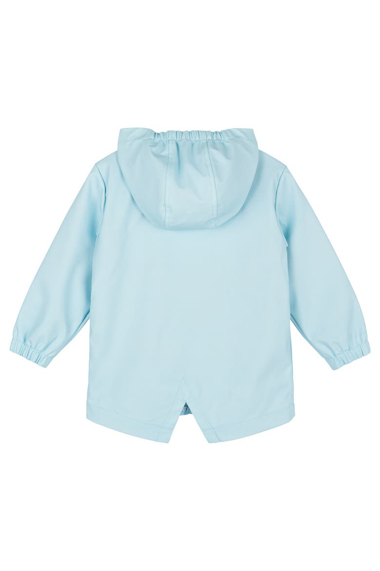 Frozen Queen Elsa Hooded Zip-Up Rain Jacket, Alternate, color, Elsa Ice Blue