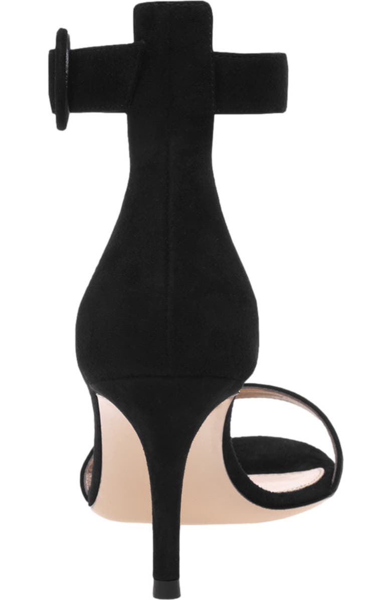 Gianvito Rossi Portofino 70 Sandals, Alternate, color, Black