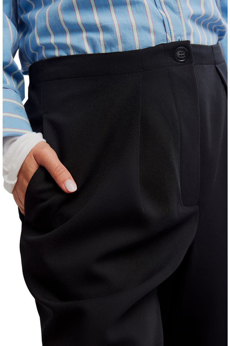 Tyler Wide Leg Pants, Alternate, color, BLACK
