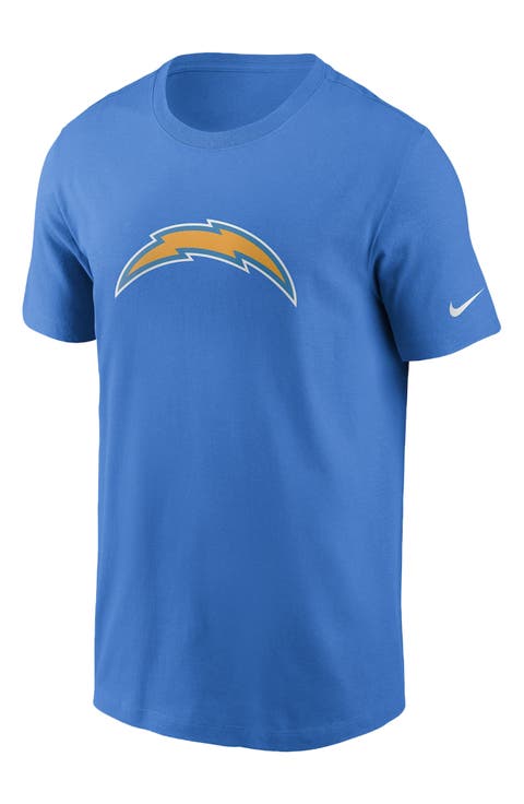 Men's Nike Powder Blue Los Angeles Chargers Primary Logo T-Shirt