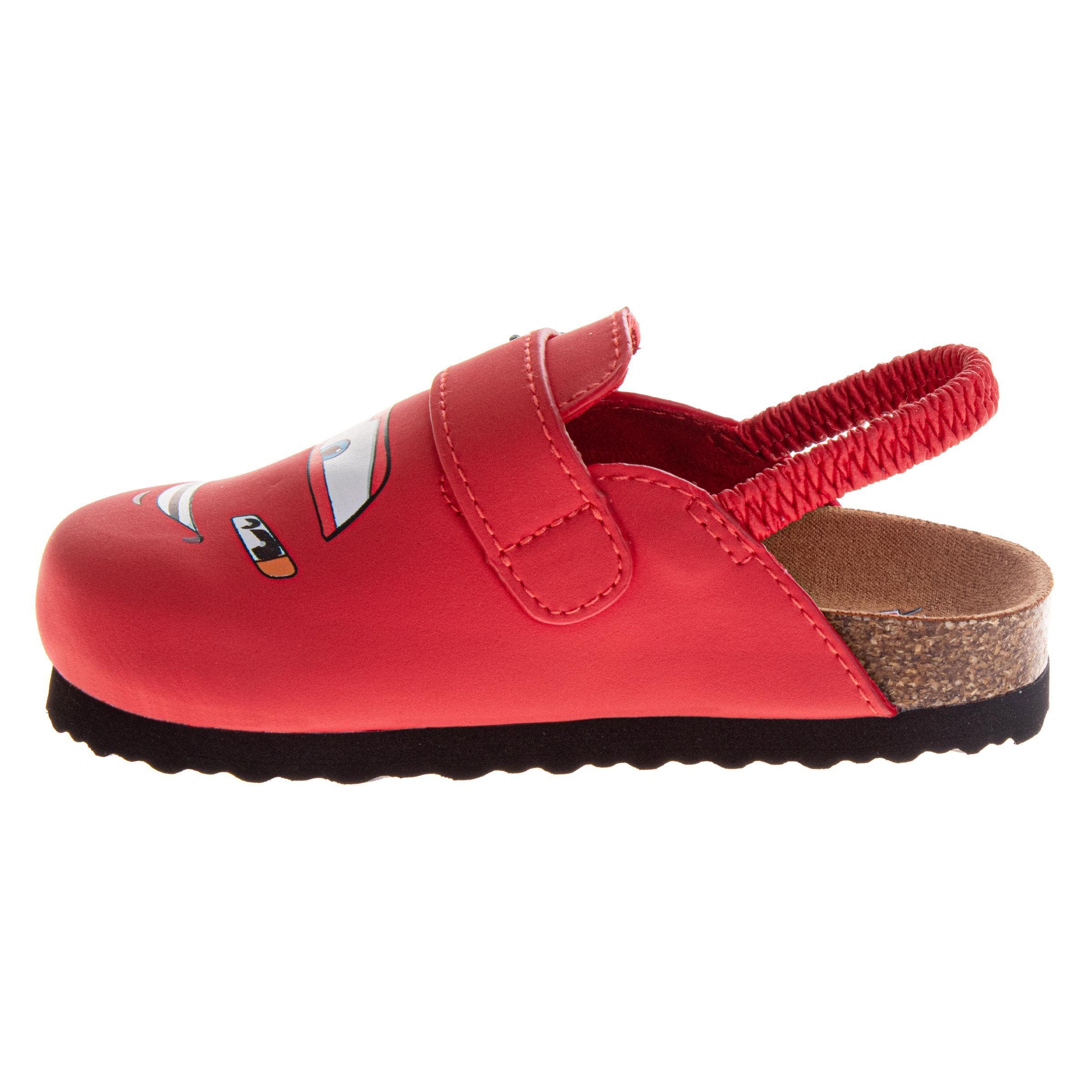 Disney Cars Clog Toddler Little Kid, Alternate, color, Red