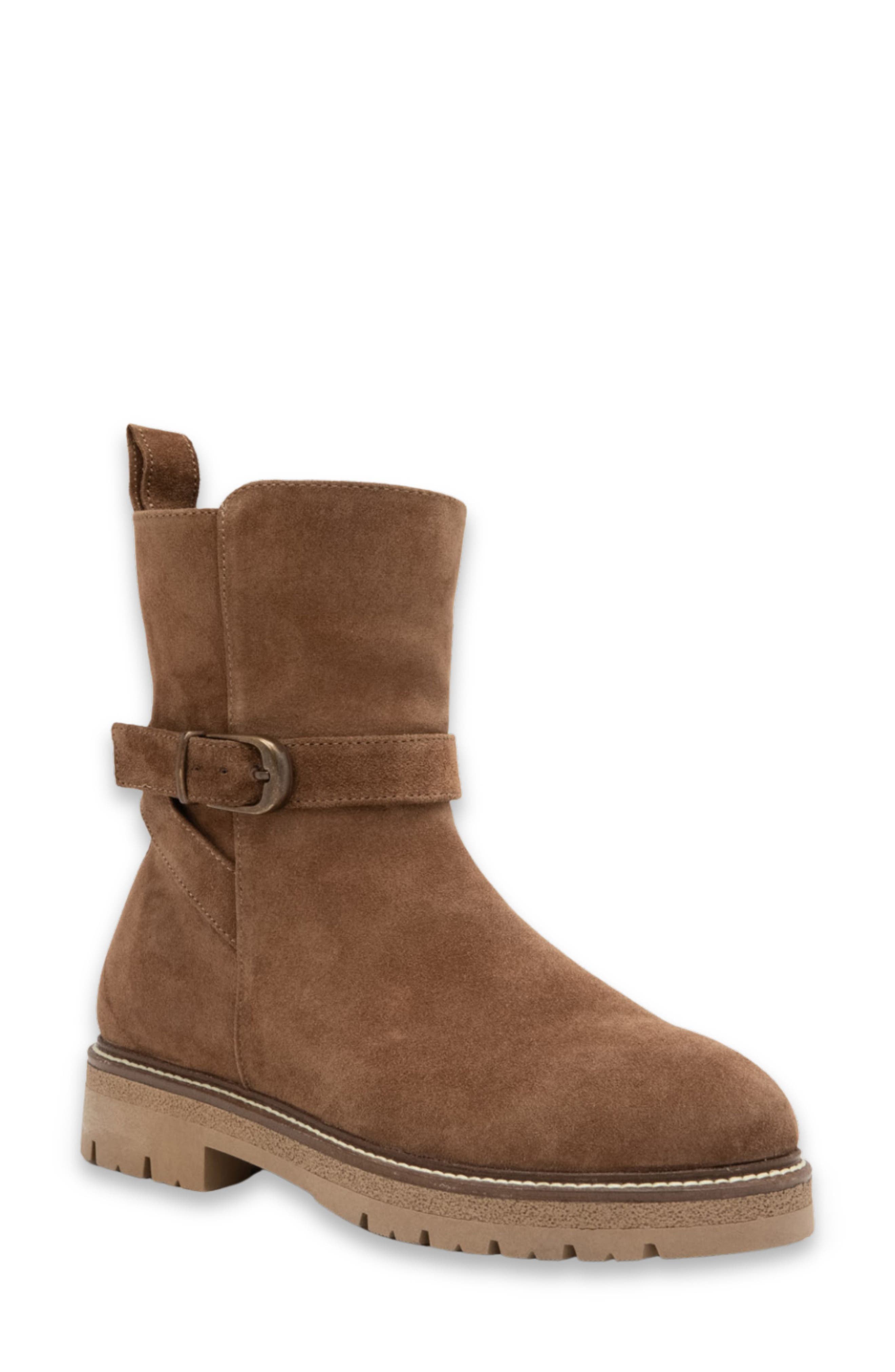 Chalmers Bootie, Main, color, BROWN CEDAR SUEDE