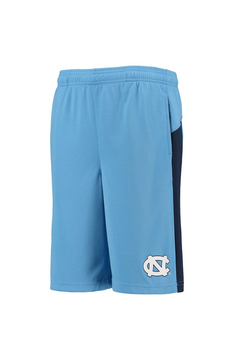Outerstuff Youth Carolina Blue North Carolina Tar Heels Down The Field Mesh Shorts, Alternate, color, Light Blue
