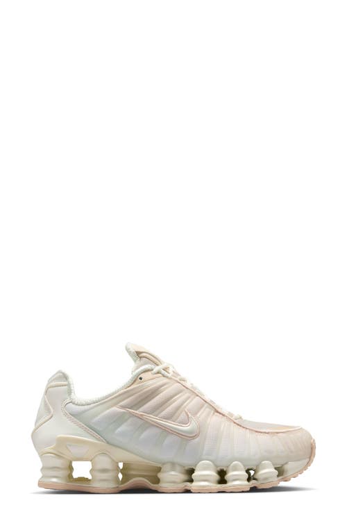 Nike Shox Tl Pearlised Sneakers In Pink
