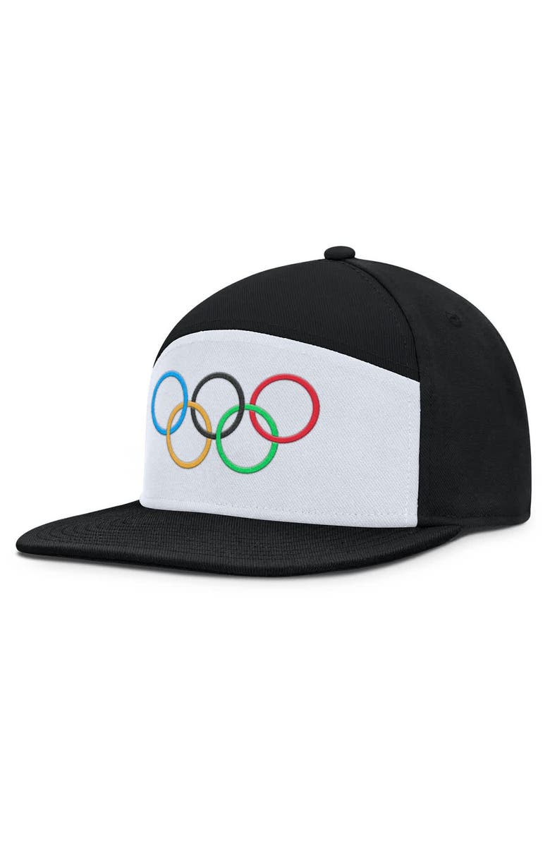 FANATICS Men's Fanatics Black/White Olympic Games Ceremony Adjustable Hat, Alternate, color, Black