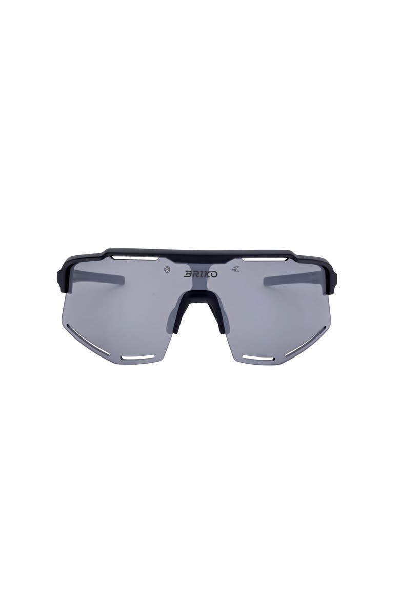 Shield Sport Sunglasses, Main, color, Black