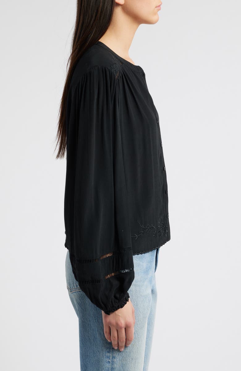 Treasure & Bond Embroidered Top, Alternate, color, 