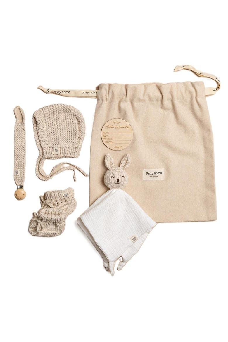 Baby Arrival Gift Set Boho, Main, color, Sand