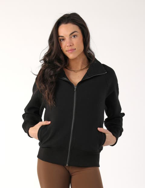 Scuba Knit Full Zip Jacket