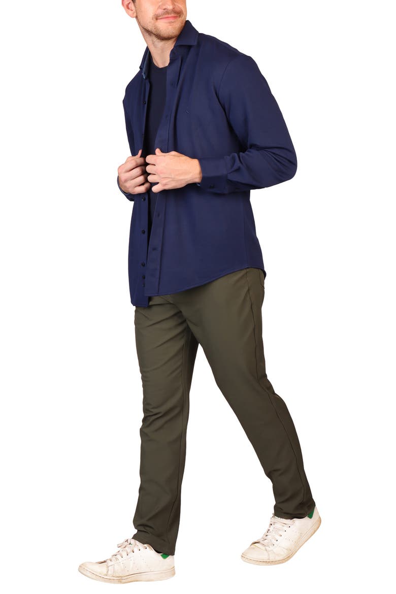 Five-Pocket Performance Pants, Alternate, color, OLIVE