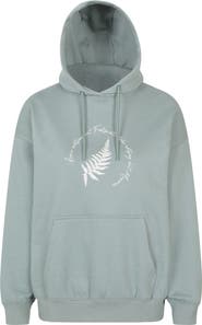 Mountain Warehouse Fern Slogan Relaxed Fit Hoodie
