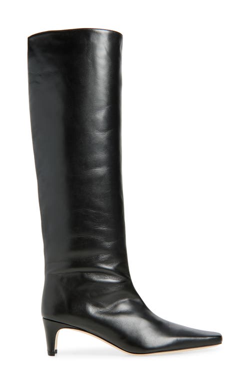 Staud Wally Knee High Boot In Black