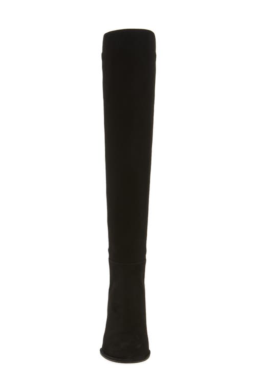 Stuart Weitzman Ryland Tall Leather Boot In Animal Print