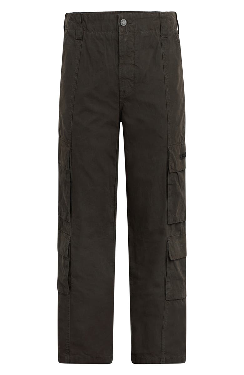 Hudson Jeans Wide Leg Linen Blend Cargo Pants, Alternate, color, 