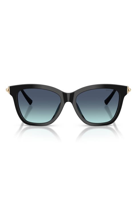 54mm Gradient Square Sunglasses