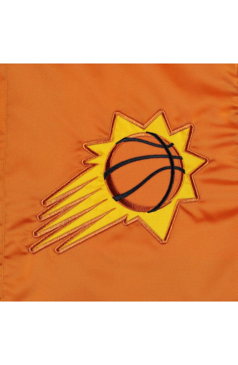STARTER Men's Starter Orange Phoenix Suns Slider Satin Full-Snap Varsity Jacket, Alternate, color, 