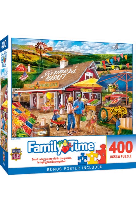Farm Fresh 400 Piece Jigsaw Puzzle