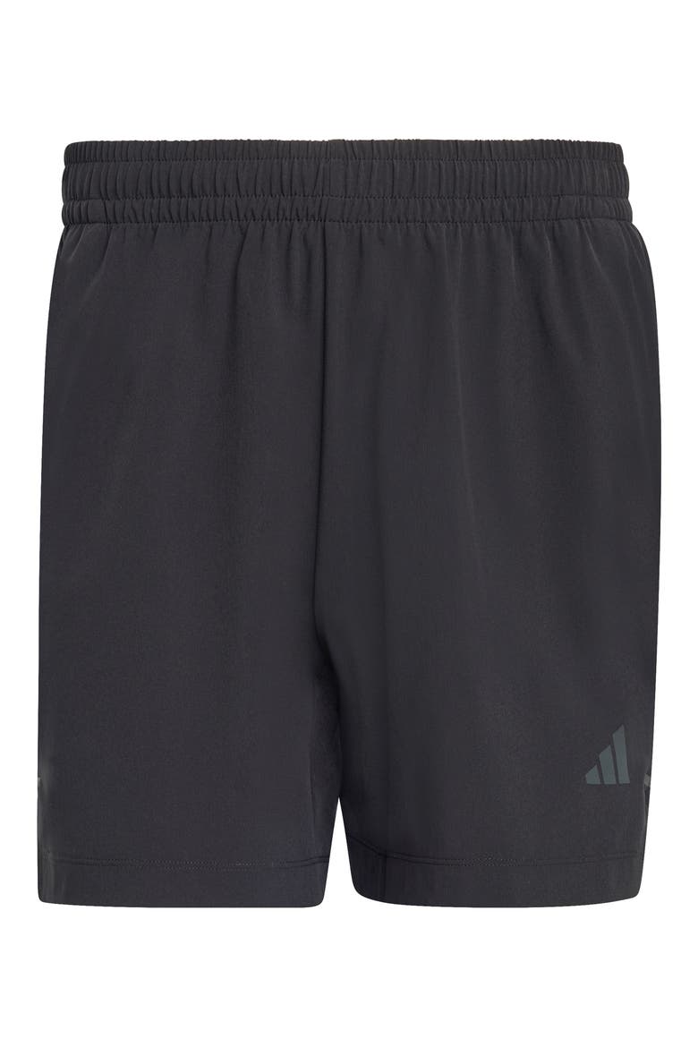 D4T Essentials Shorts, Alternate, color, BLACK