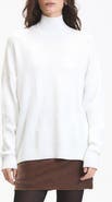 DELUC Asher Textured Mock Neck Sweater