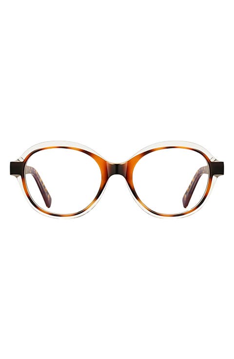 Hollis 50mm Round Blue Light Blocking Glasses