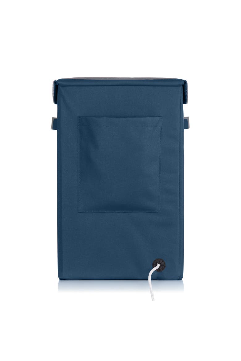 Foldable Towel Warmer - 9.2 Gallon Capacity, Alternate, color, Navy Blue
