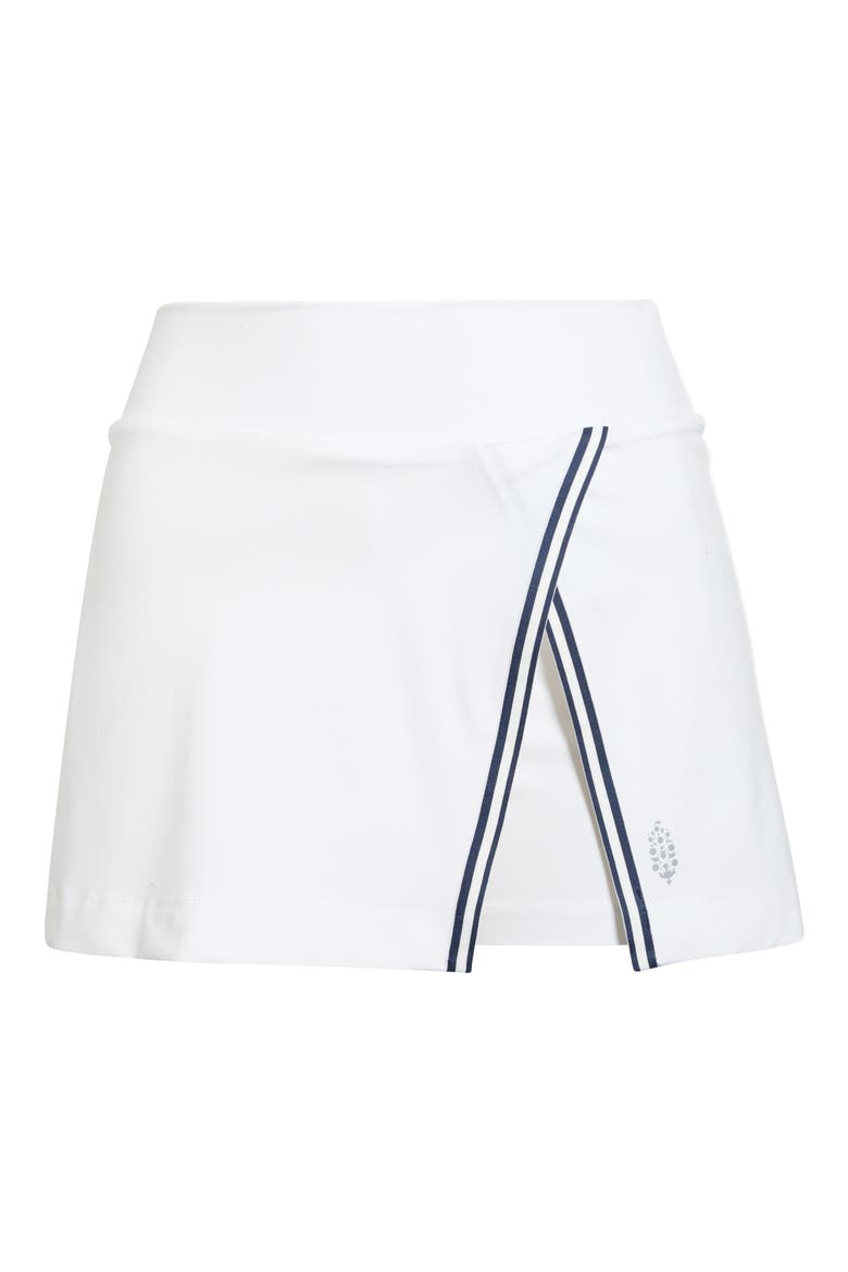 FP Movement Forehand Faux Wrap Skort, Main, color, WHITE COMBO