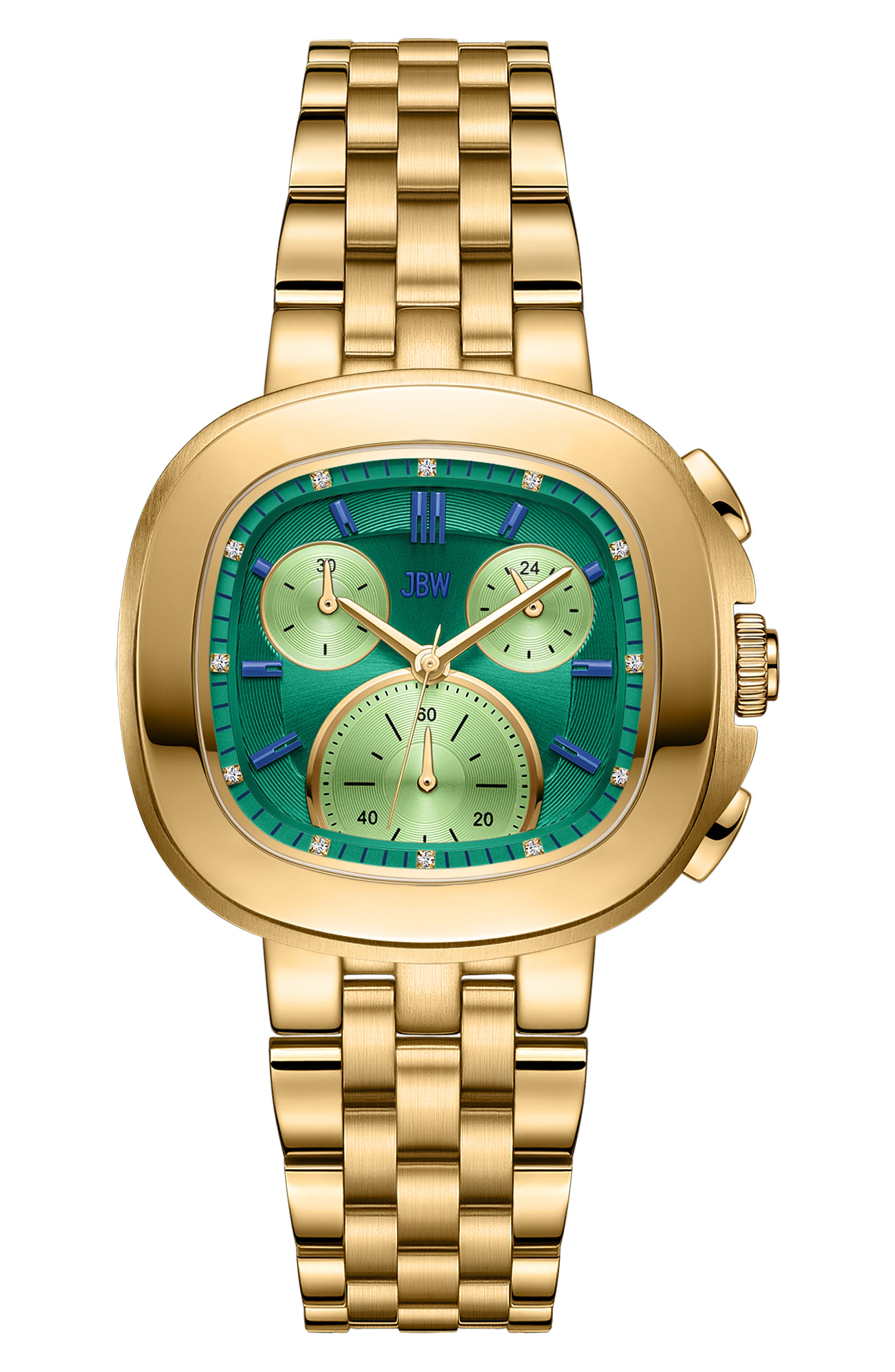 18K GOLD/ GREEN