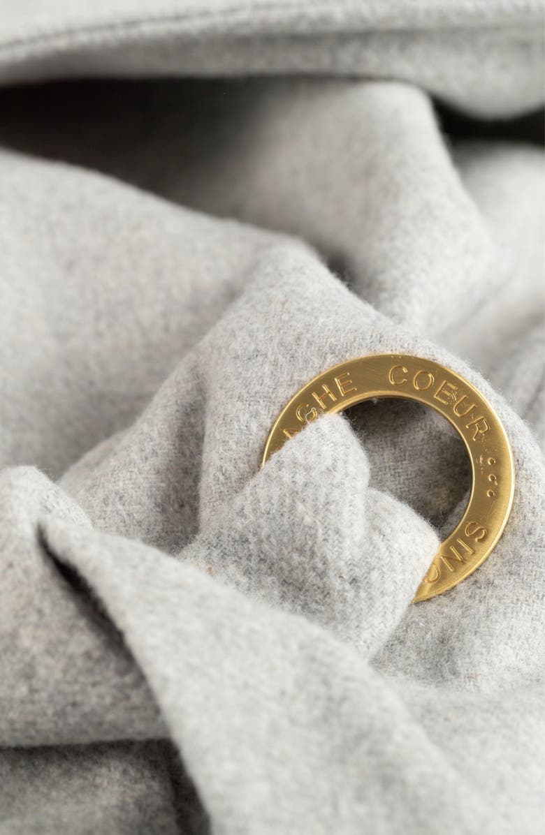 Cache Coeur Malo pregnancy pea coat, Alternate, color, Grey