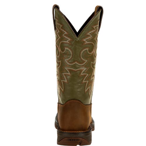 Durango Coffee & Cactus Pullon Western Boot In Brown