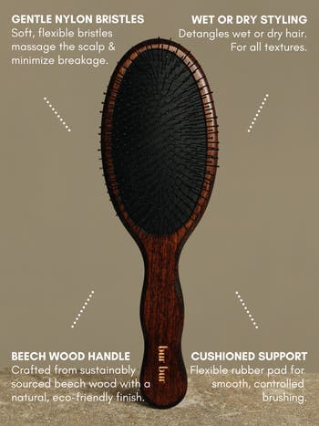 The Mermaid Brush - Detangling