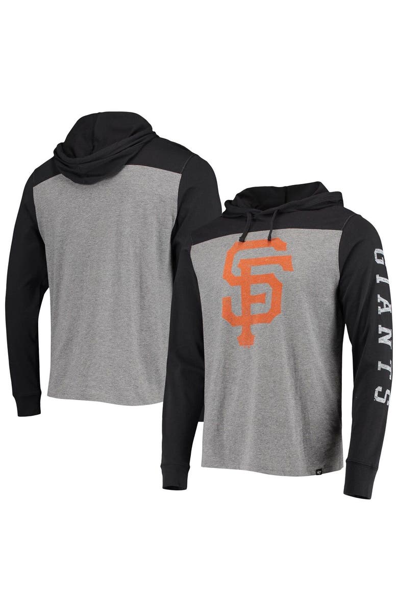 '47 Men's '47 Gray San Francisco Giants Franklin Wooster Pullover Hoodie, Alternate, color,