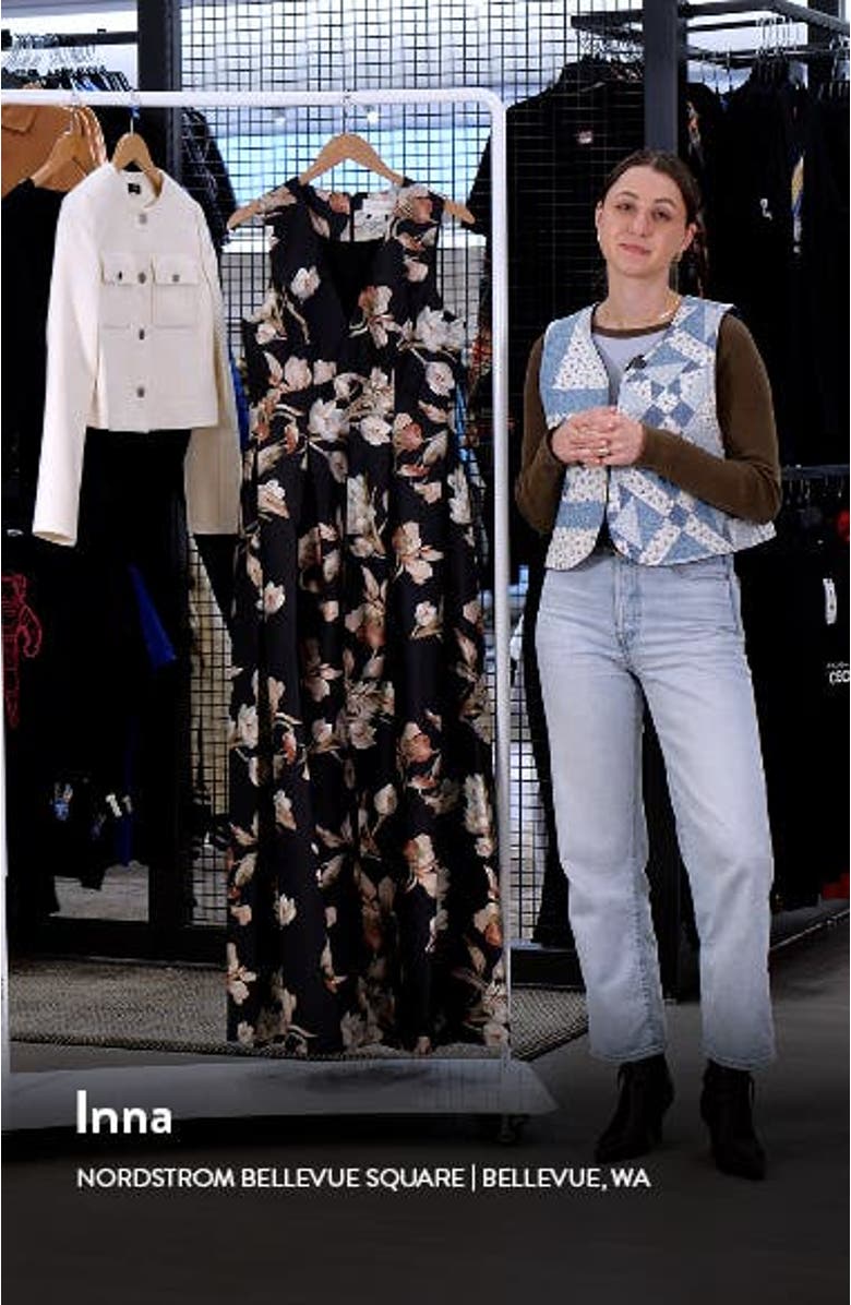 Brooke Floral Mikado Ballgown, sales video thumbnail