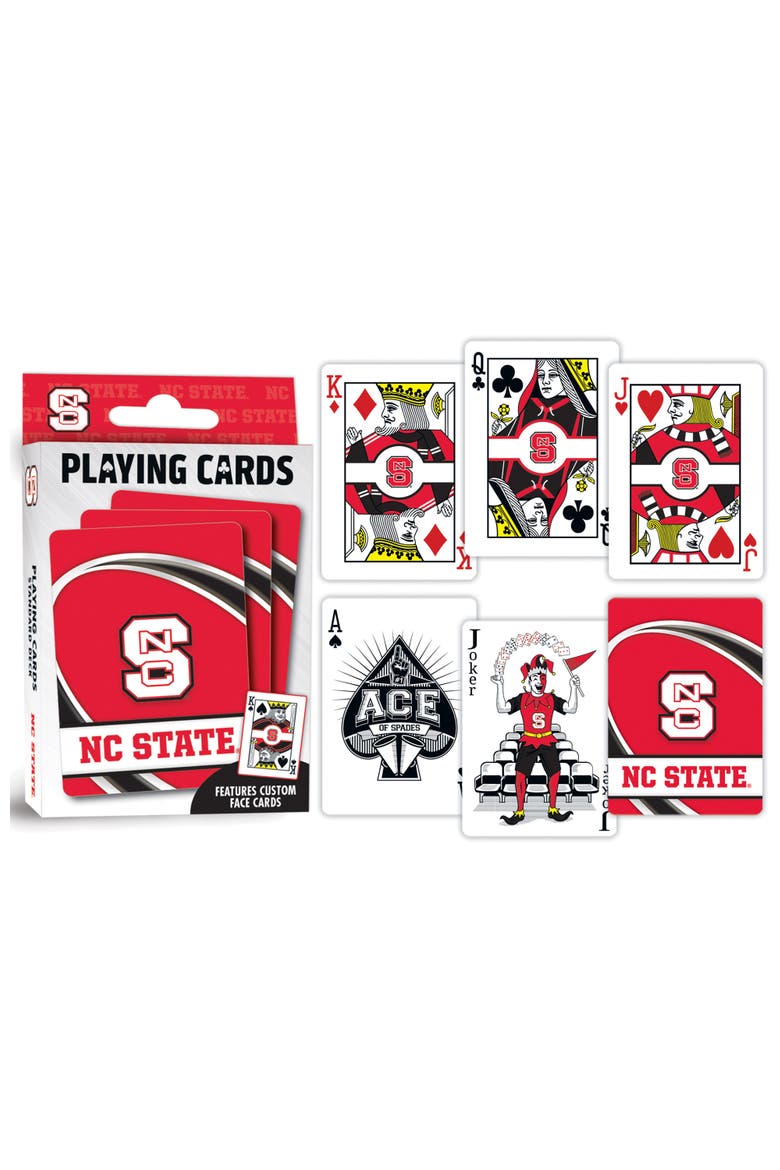 NC State Wolfpack Playing Cards, Alternate, color, Multicolor