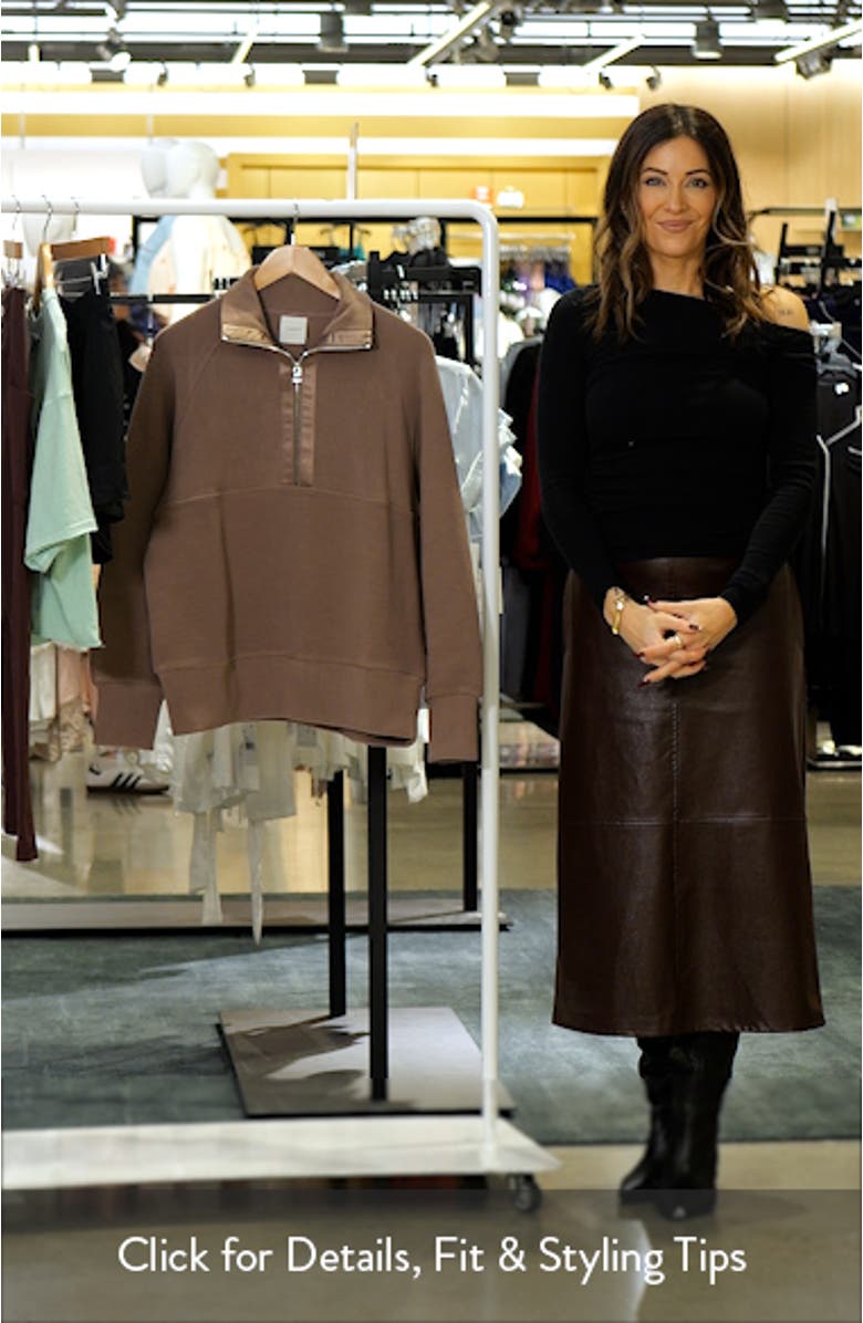 Lismore Rib Half Zip Sweatshirt, sales video thumbnail