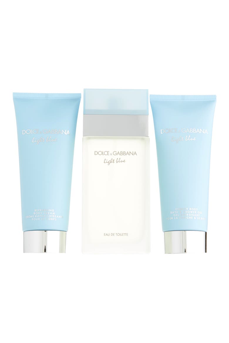 Light Blue Eau de Toilette Set, Main, color, NO COLOR
