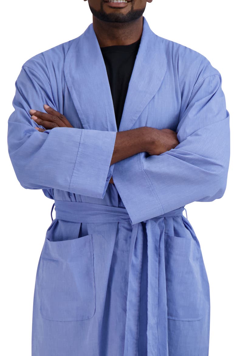 Shawl Collar Robe, Alternate, color, BLUE