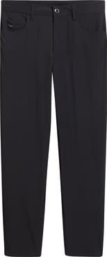 Emporio Armani Techno Five-Pocket Straight Leg Stretch Twill Pants