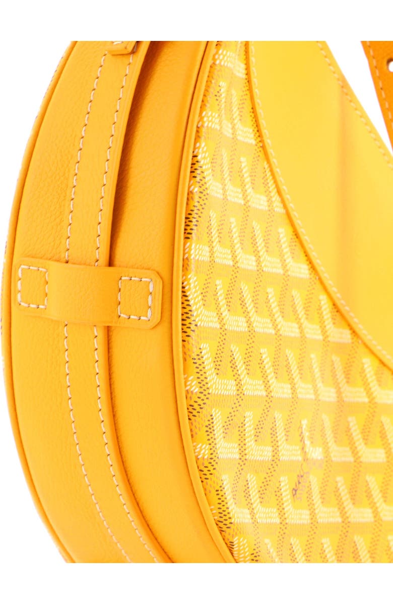 Pre-Owned Goyard Hirondelle Shoulder Bag Coated Canvas and Leather, Alternate, color, Orange