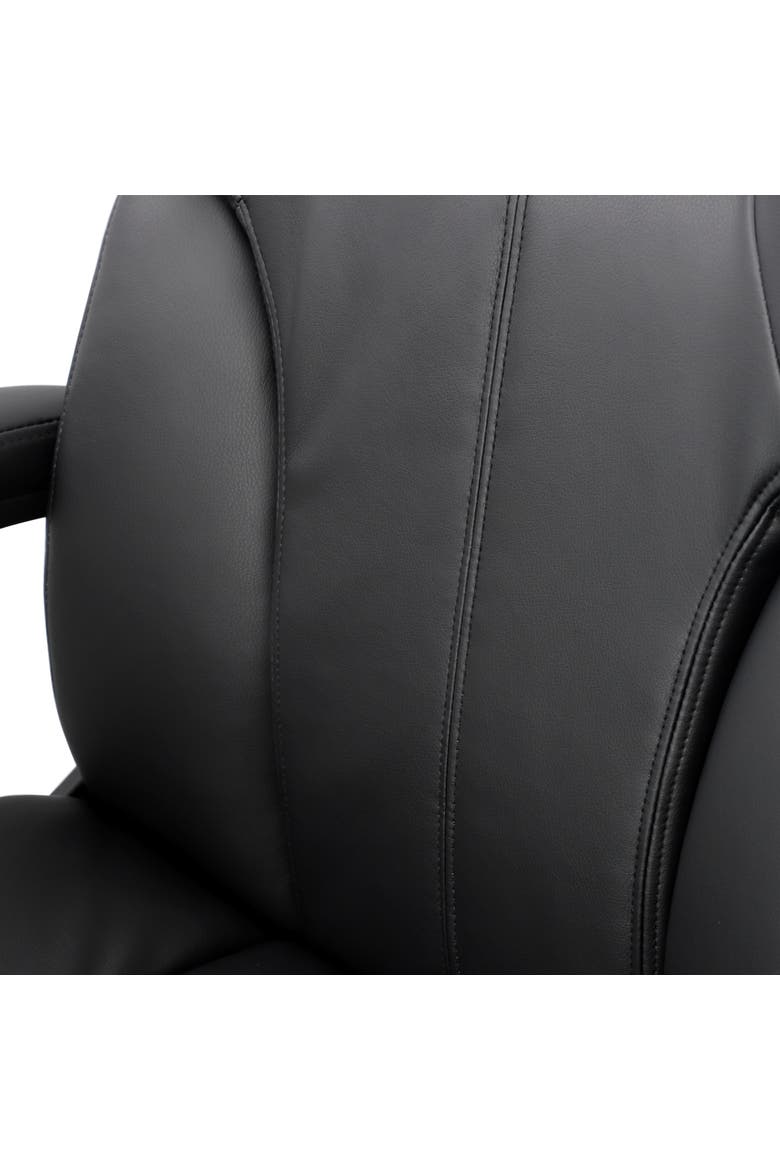 High Back Adjustable Office Chair, Alternate, color, Black